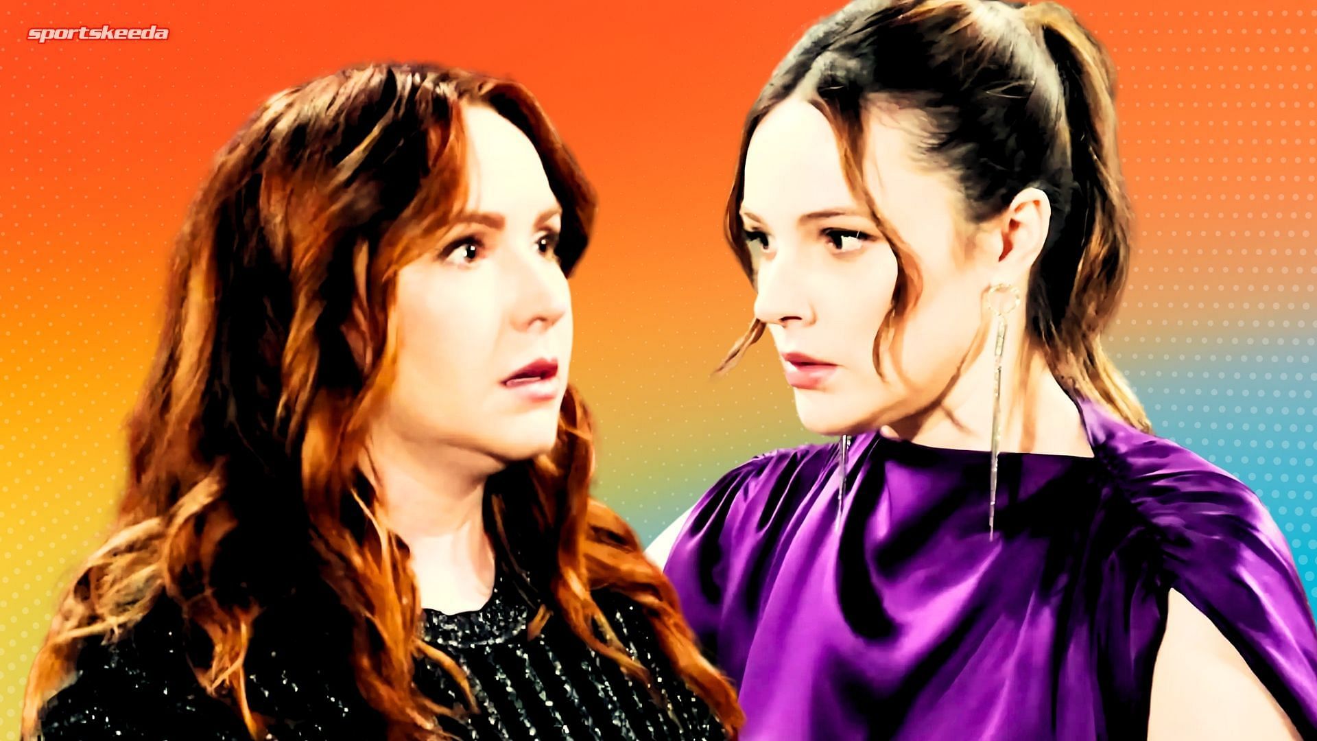 Mariah and Tessa on The Young and the Restless (Custom edit by Sportskeeda, Original Image [CBS])