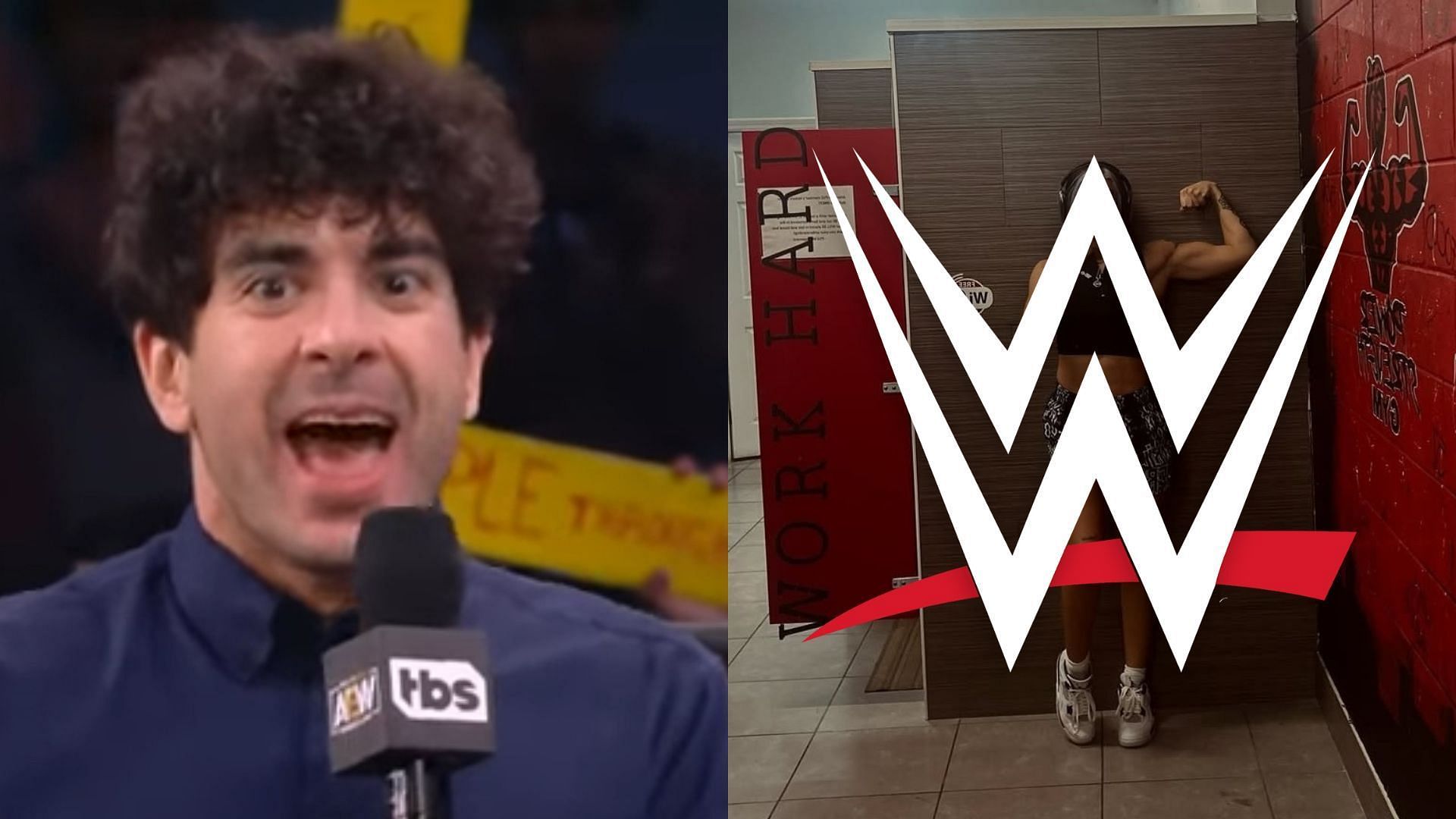 All Elite Wrestling President Tony Khan (Images via Youtube and Instagram)
