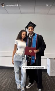 Sophia Pippen's Instagram Story