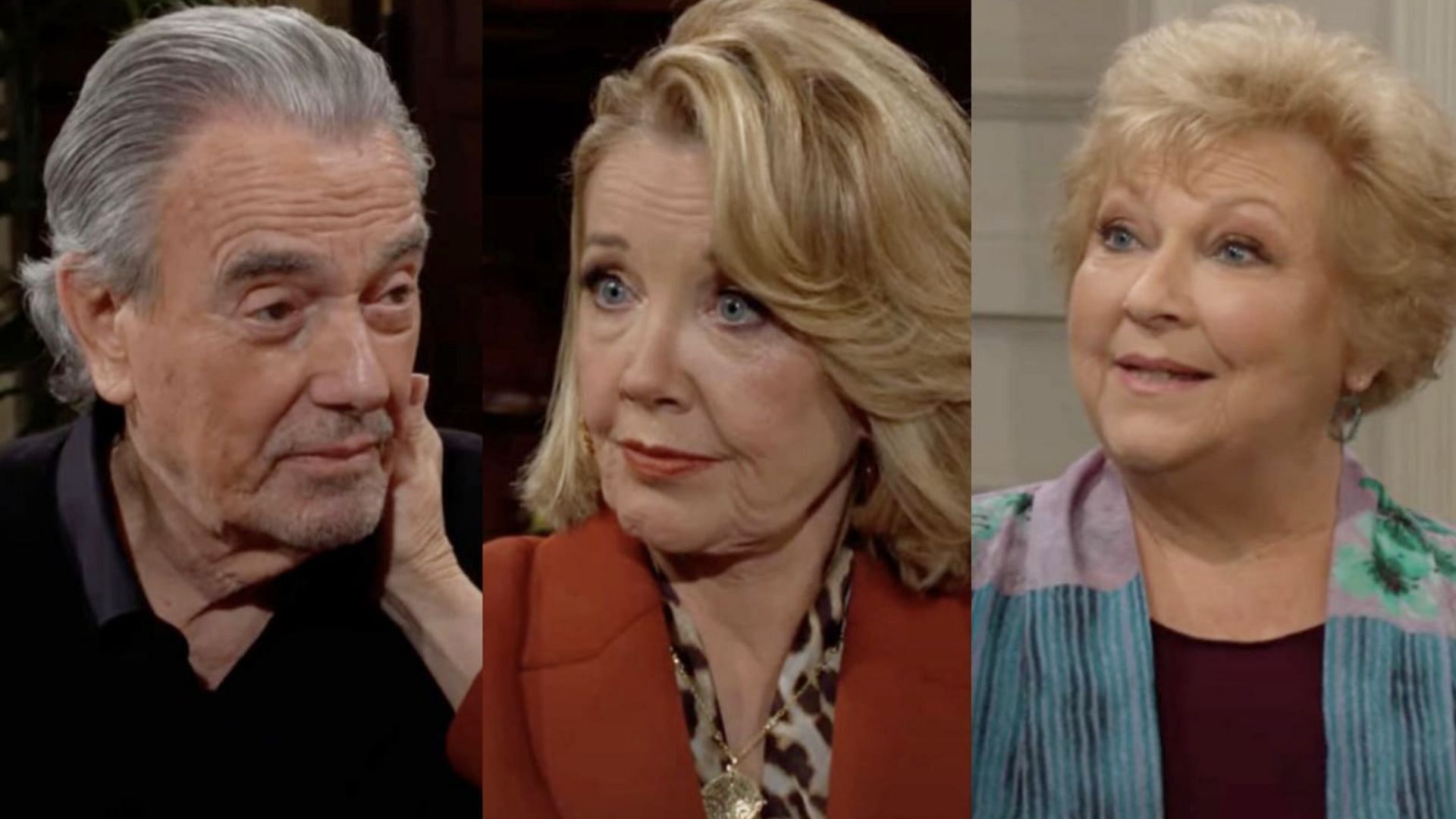 Victor, Nikki and Tracy (Image via Youtube / Y&amp;R INSIDER)