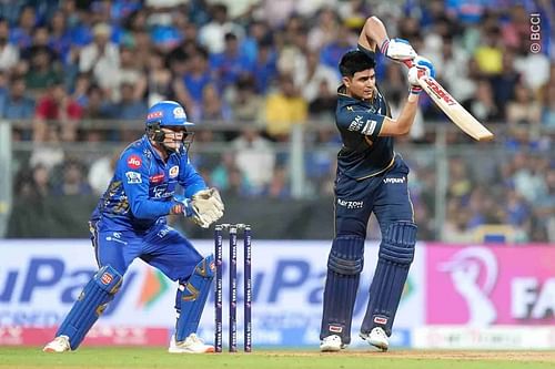 Shubman Gill scored 43 runs off 46 deliveries (Image: IPLT20.com/BCCI)