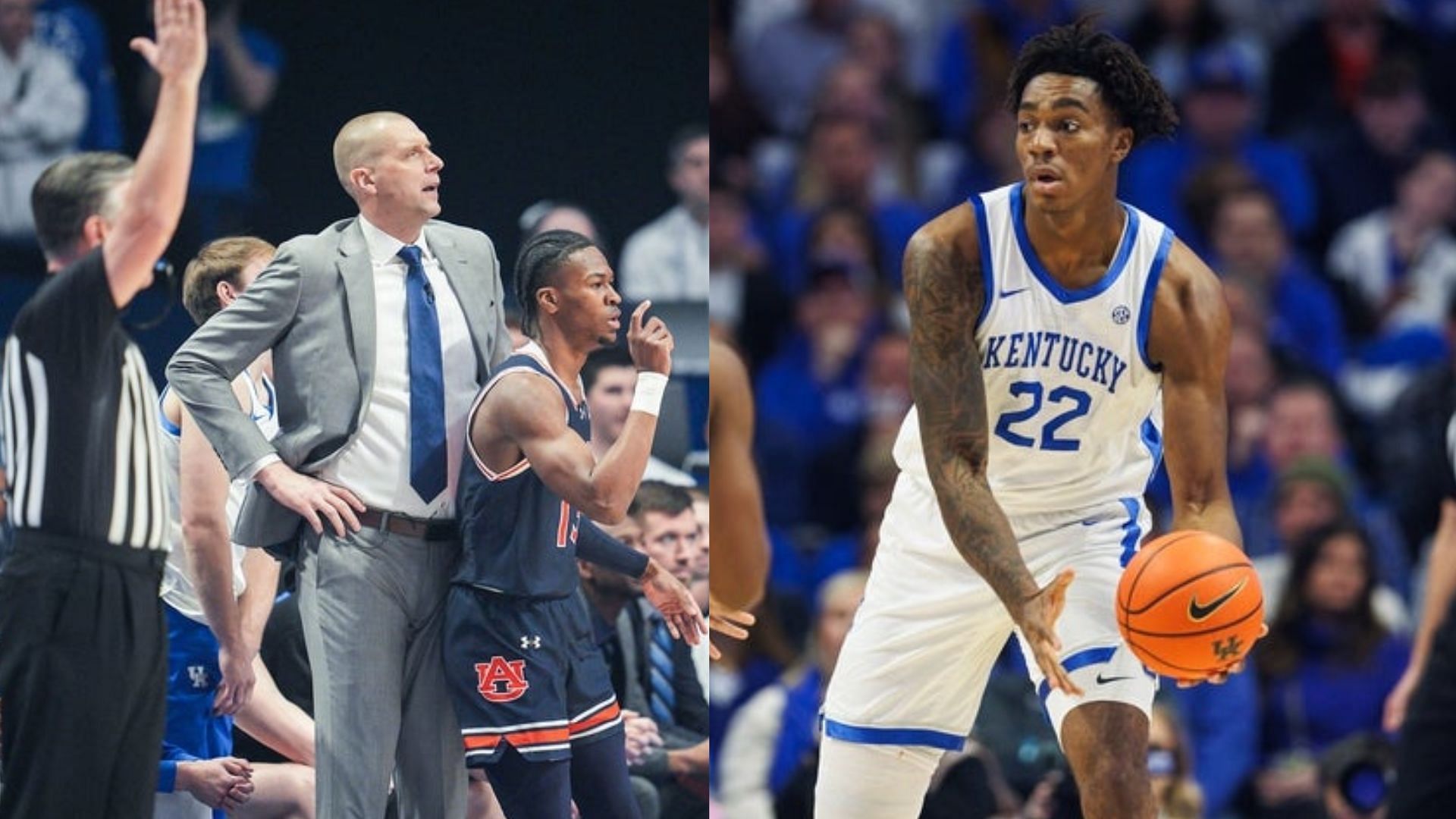 Kentucky coach Mark Pope and his Wildcats  team