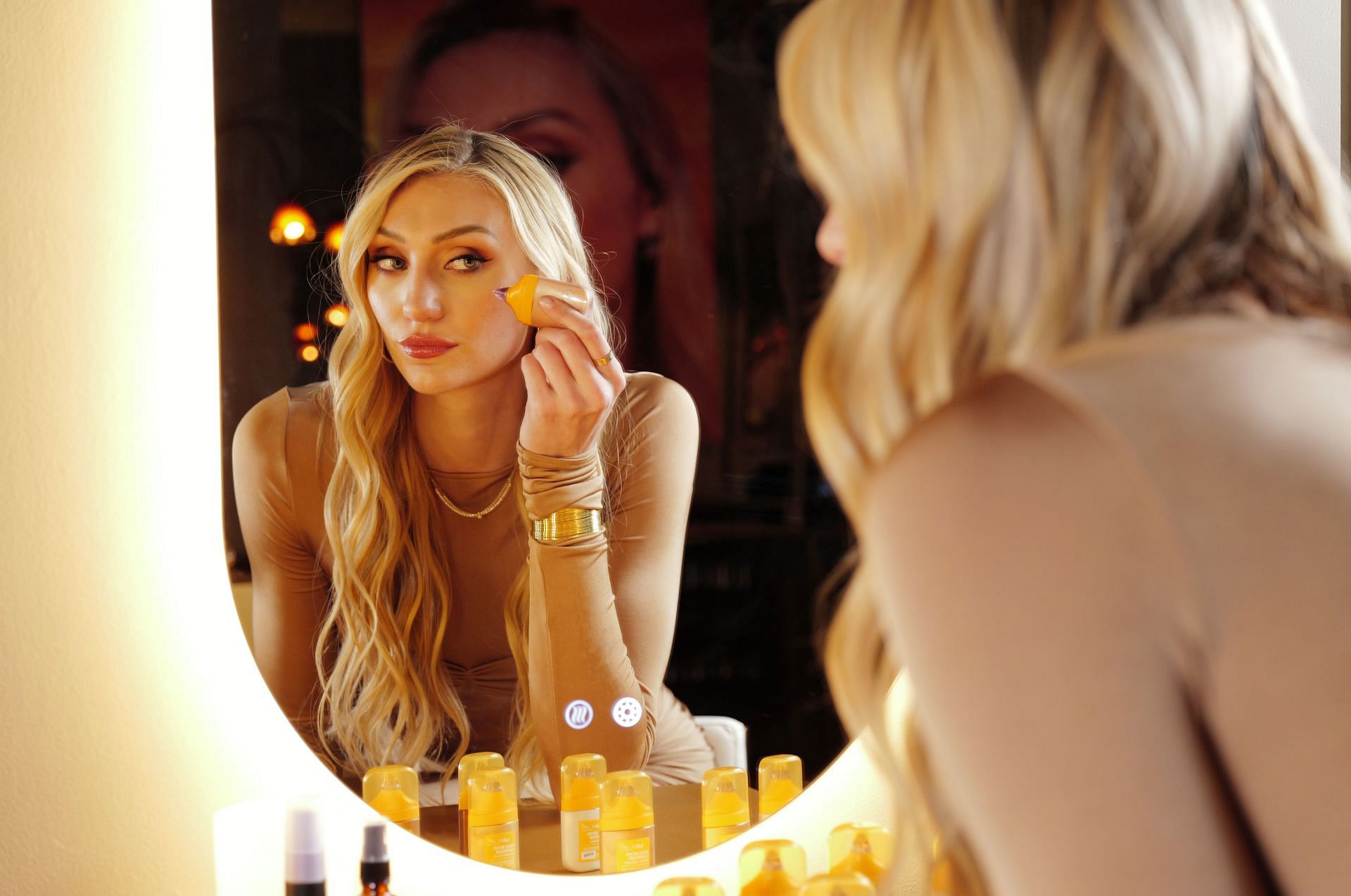 Urban Decay x Cam Brink Face Bond Luminizer Launch Event - Source: Getty