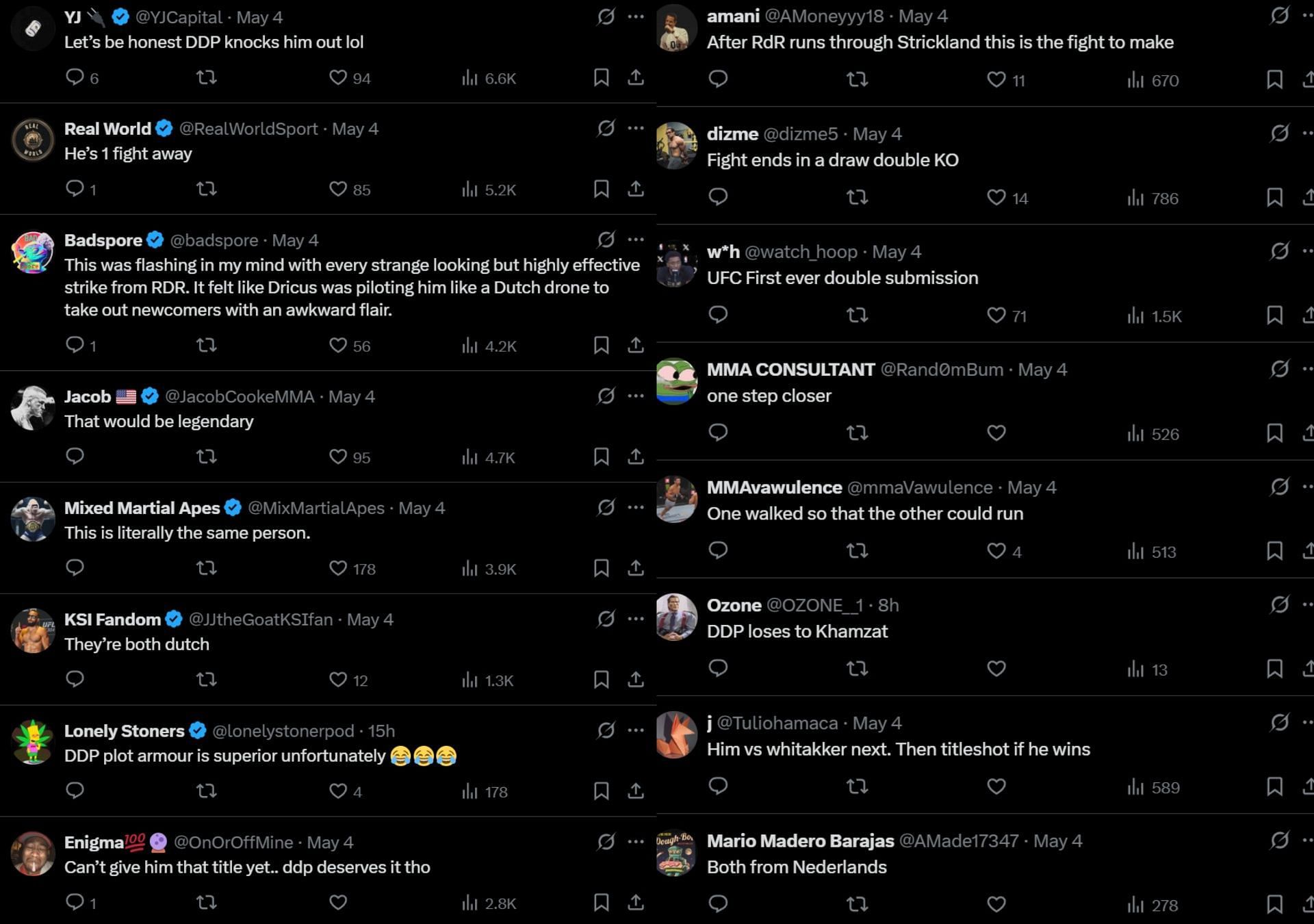 Fan reactions. [Screenshots courtesy: @LiamHealy16 on X]
