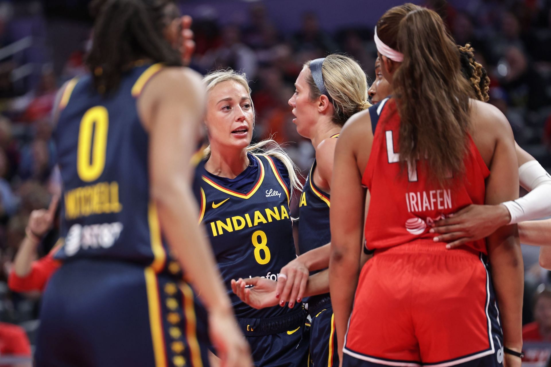 Washington Mystics v Indiana Fever - Source: Getty