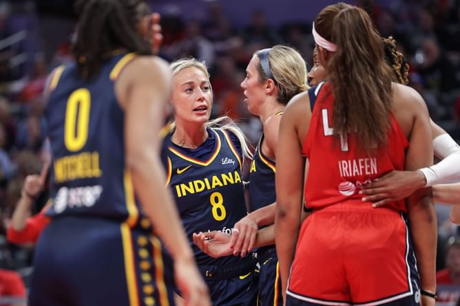 Sophie Cunningham doesn't mince words after getting roughed up on Fever debut: "Have a huge target on our backs"