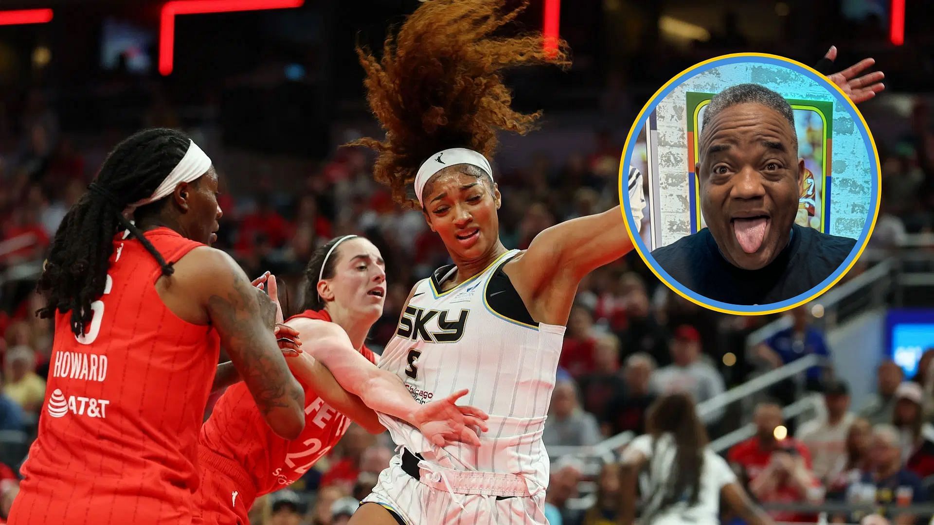 Jason Whitlock sets the &quot;over/under&quot; on Angel Reese demanding trade from Sky after being humbled by Caitlin Clark