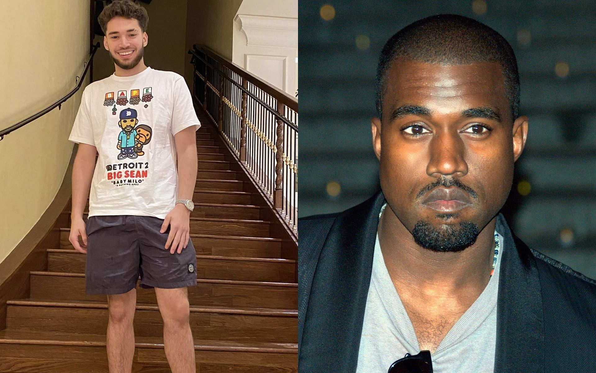 Adin Ross confronts Kanye West