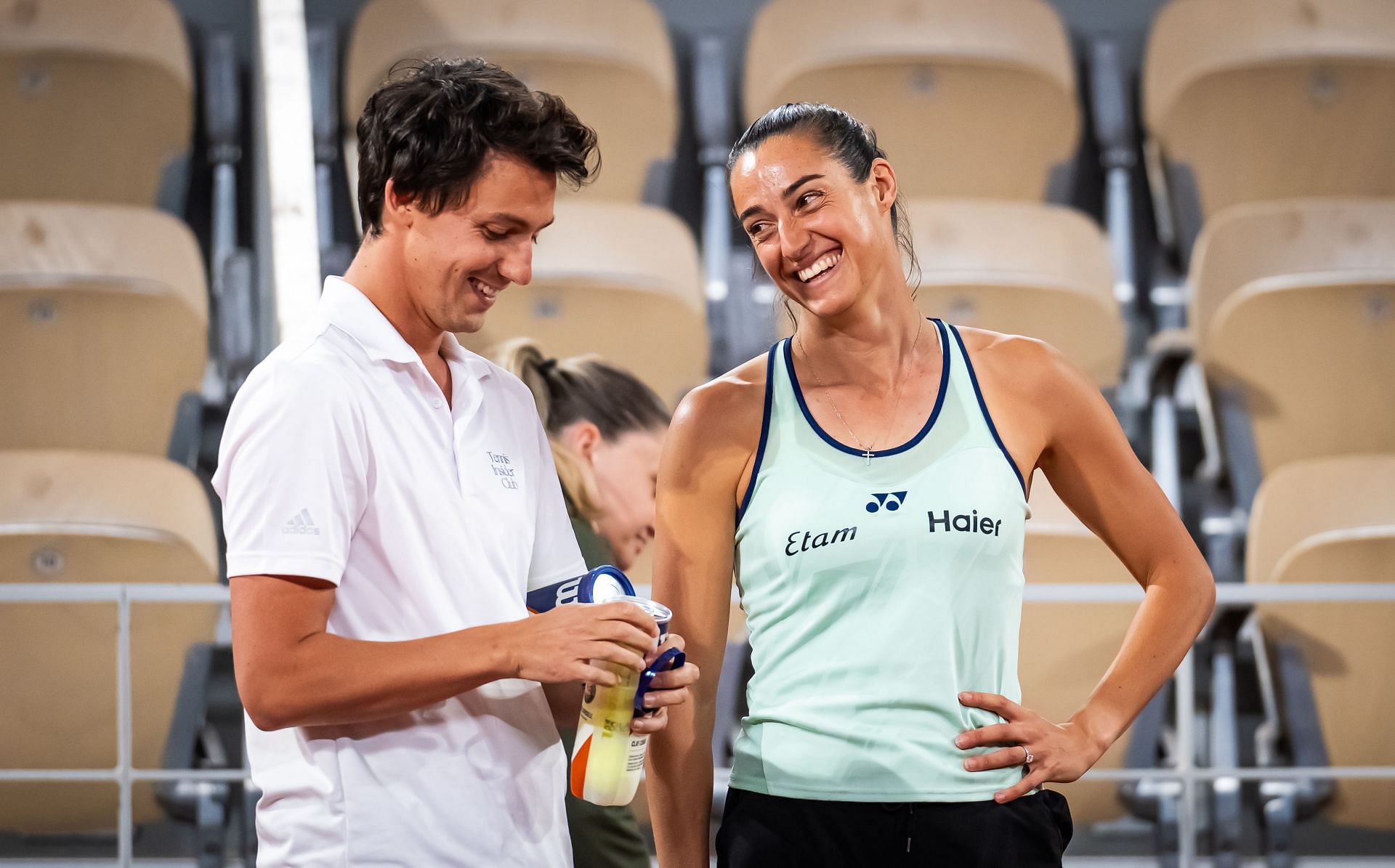 Caroline Garcia is playing her final French Open. (Source: Getty)