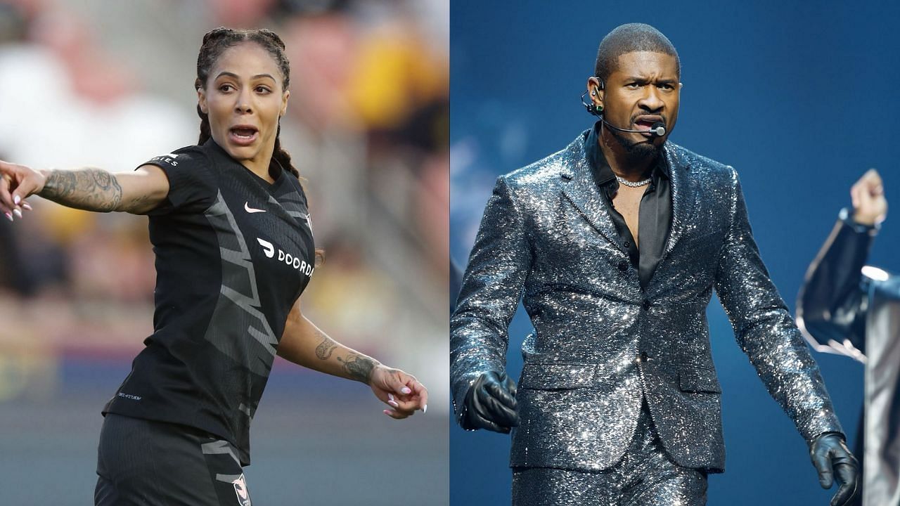Sydney Leroux and Usher