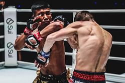 FREE FULL FIGHT: Thai monster Rodtang flaunts his terrifying power in complete beatdown of Jacob Smith in Bangkok