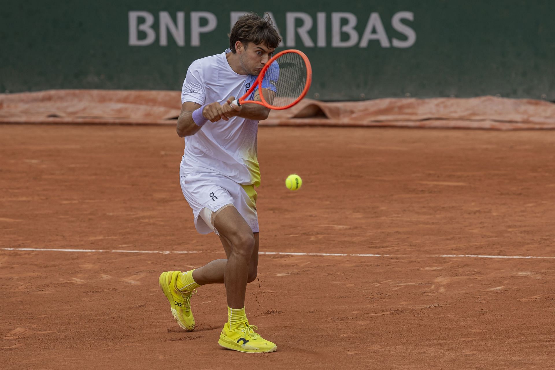 Flavio Cobolli at the French Open 2025. (Photo: Getty)