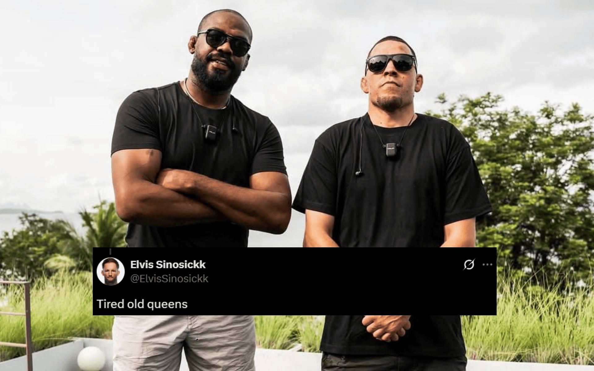 Fans react to Jon Jones and Nate Diaz