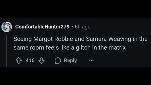 Netizens react to Phoebe Tonkin's reported wedding's guest list. (Image via Reddit/@r/popculturechat)