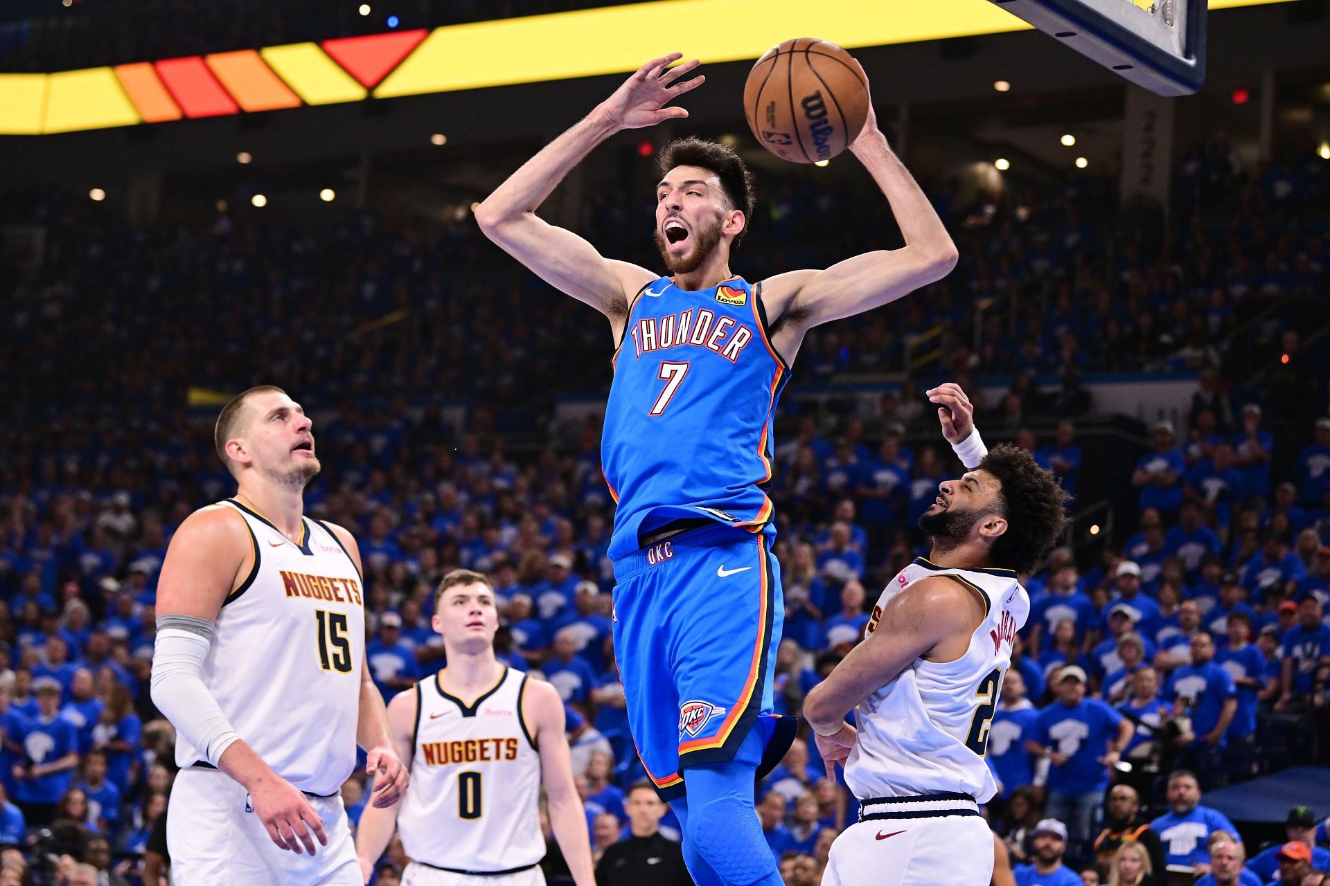 Denver Nuggets v Oklahoma City Thunder - Game Seven - Source: Getty