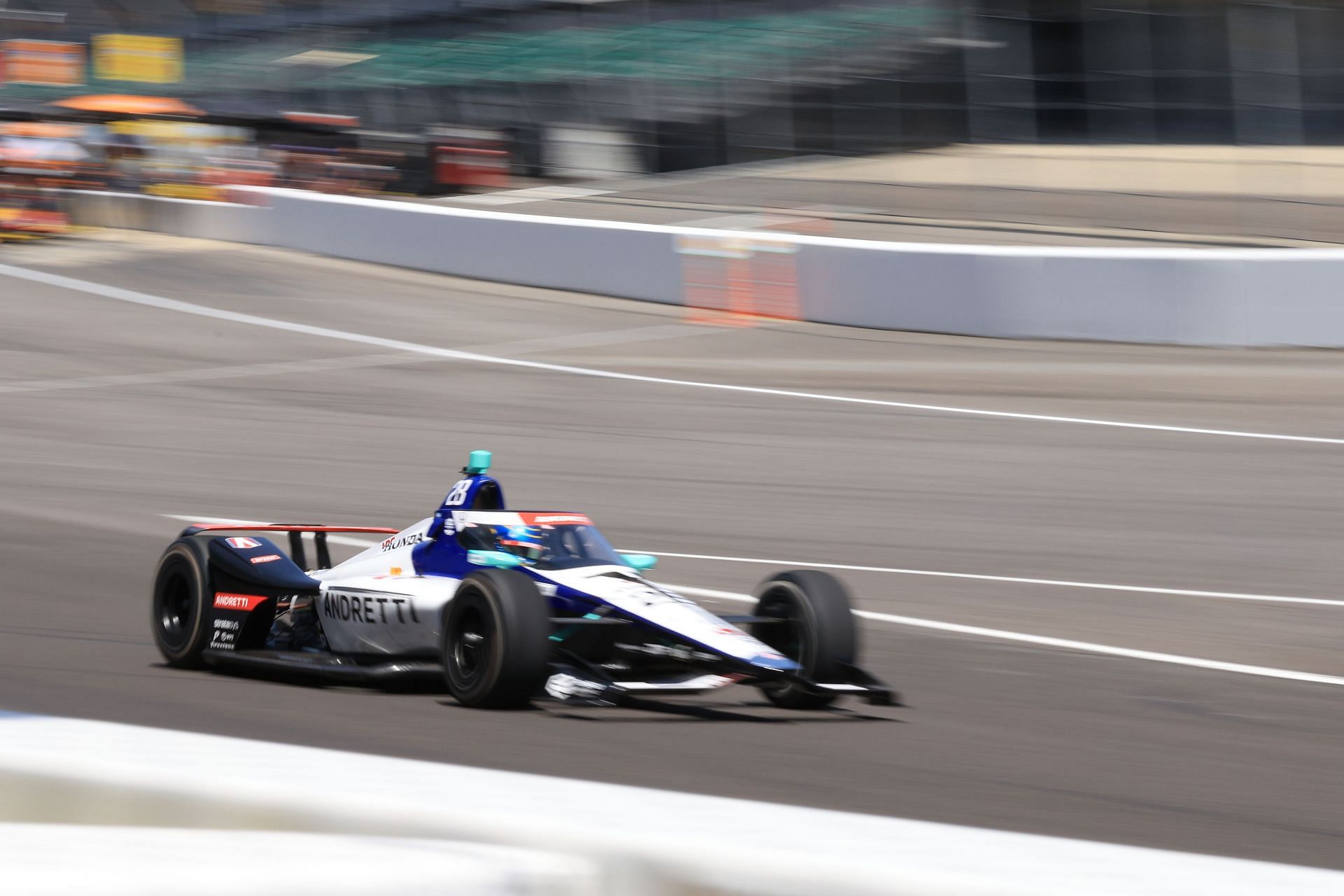 Andretti&#039;s Marcus Ericsson during the Indy 500 Open Testing - Indianapolis - Source: Getty