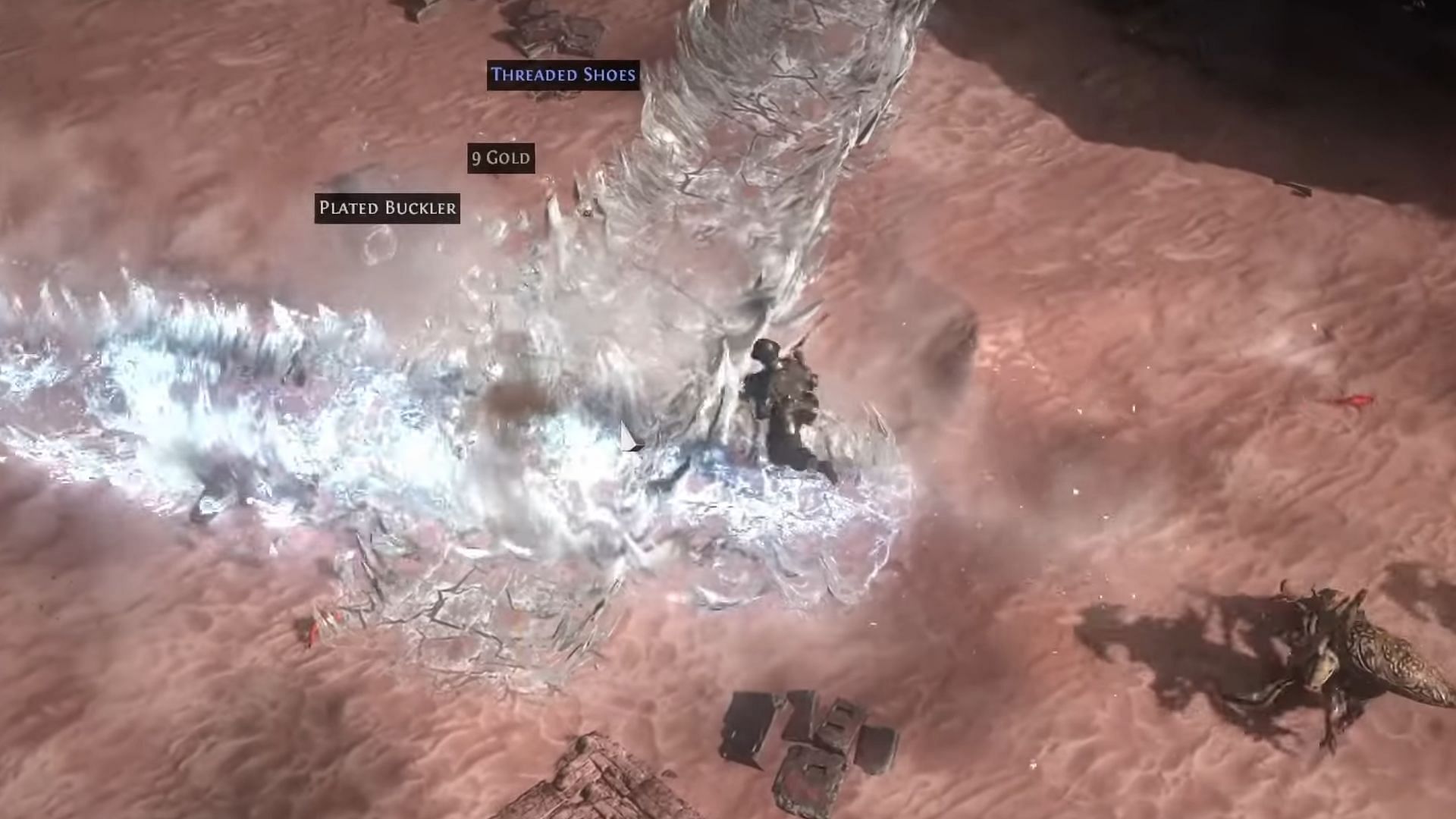 Glacial Lance (Image via YouTube @lostnoobgaming || Grinding Gear Games)
