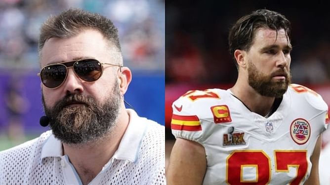 Jason Kelce drops truth bombs on surviving sibling rivalry with brother Travis Kelce