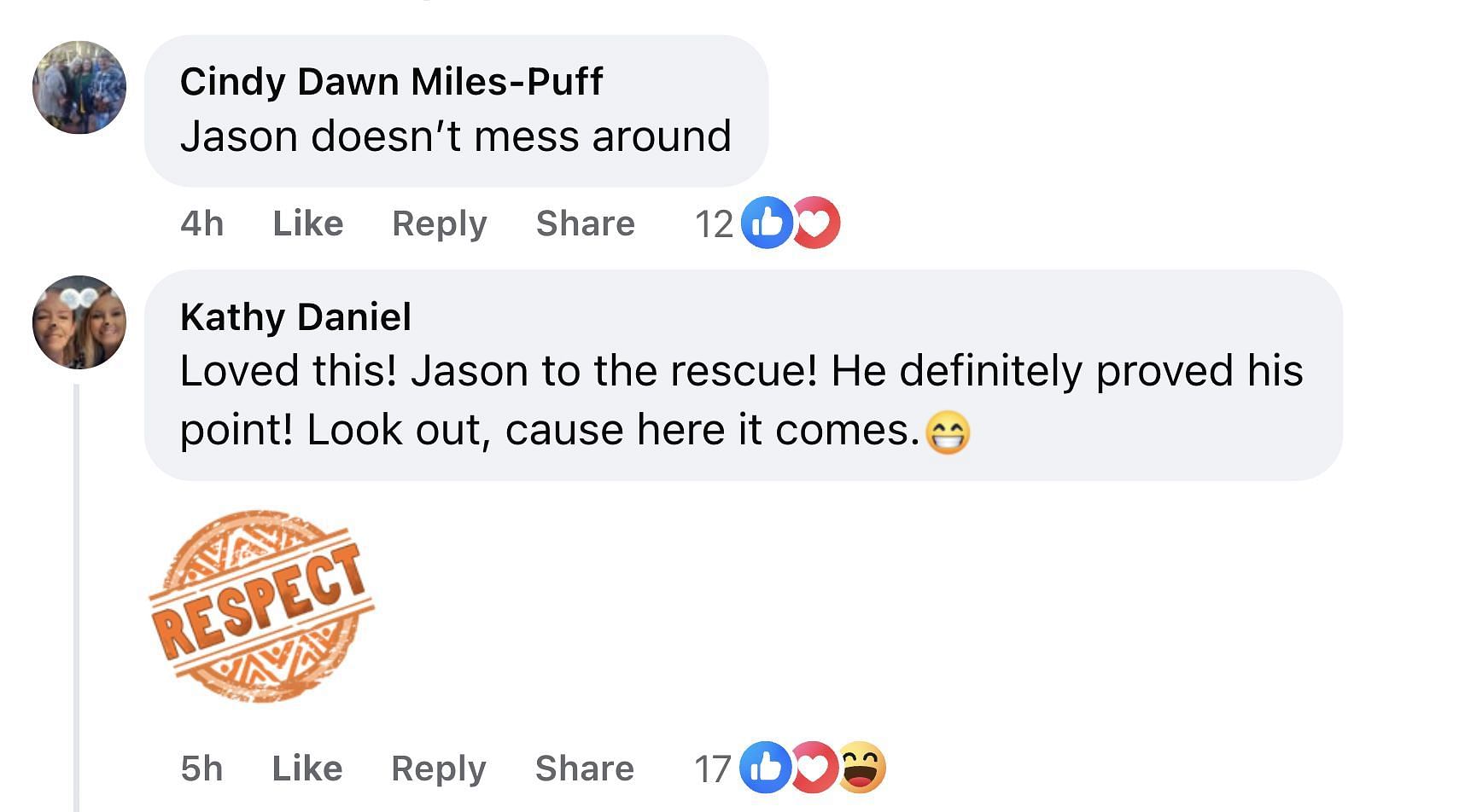 Comment about General Hospital (Image via Facebook)