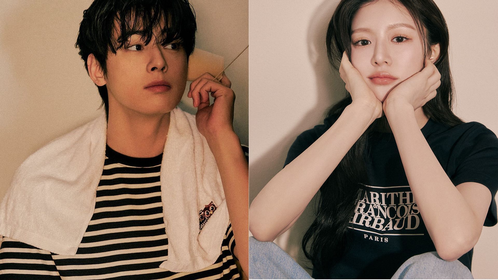 Go Youn-jung is all praises for her ad film co-star Cha Eun-woo in her latest interview