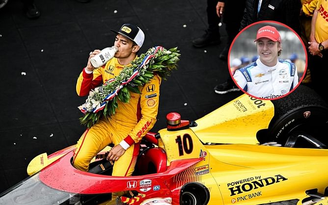 "Lucky little bastard": David Malukas gives unfiltered take on Alex Palou's Indy 500 win