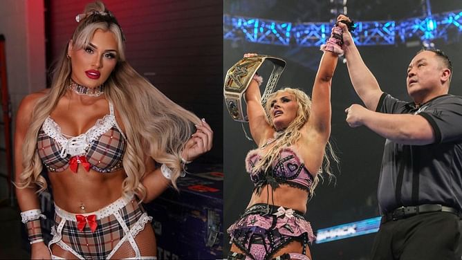 Tiffany Stratton gives herself a new name in WWE