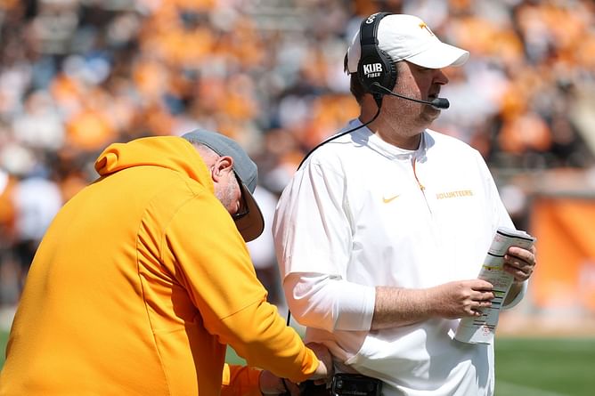“There is some separation with Ole Miss and Tennessee": Josh Heupel in fierce battle with Lane Kiffin for four-star safety's commitment