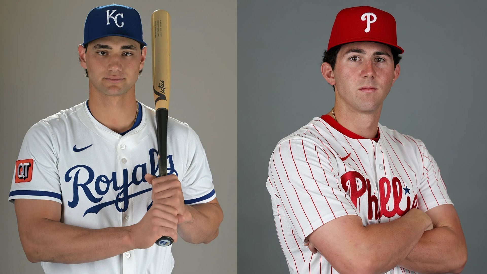 Jac Caglianone and Andrew Painter are two must-add prospects in fantasy baseball leagues right now (Photo Source: IMAGN)