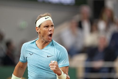 Rafael Nadal at the 2024 French Open- Image Source: Getty