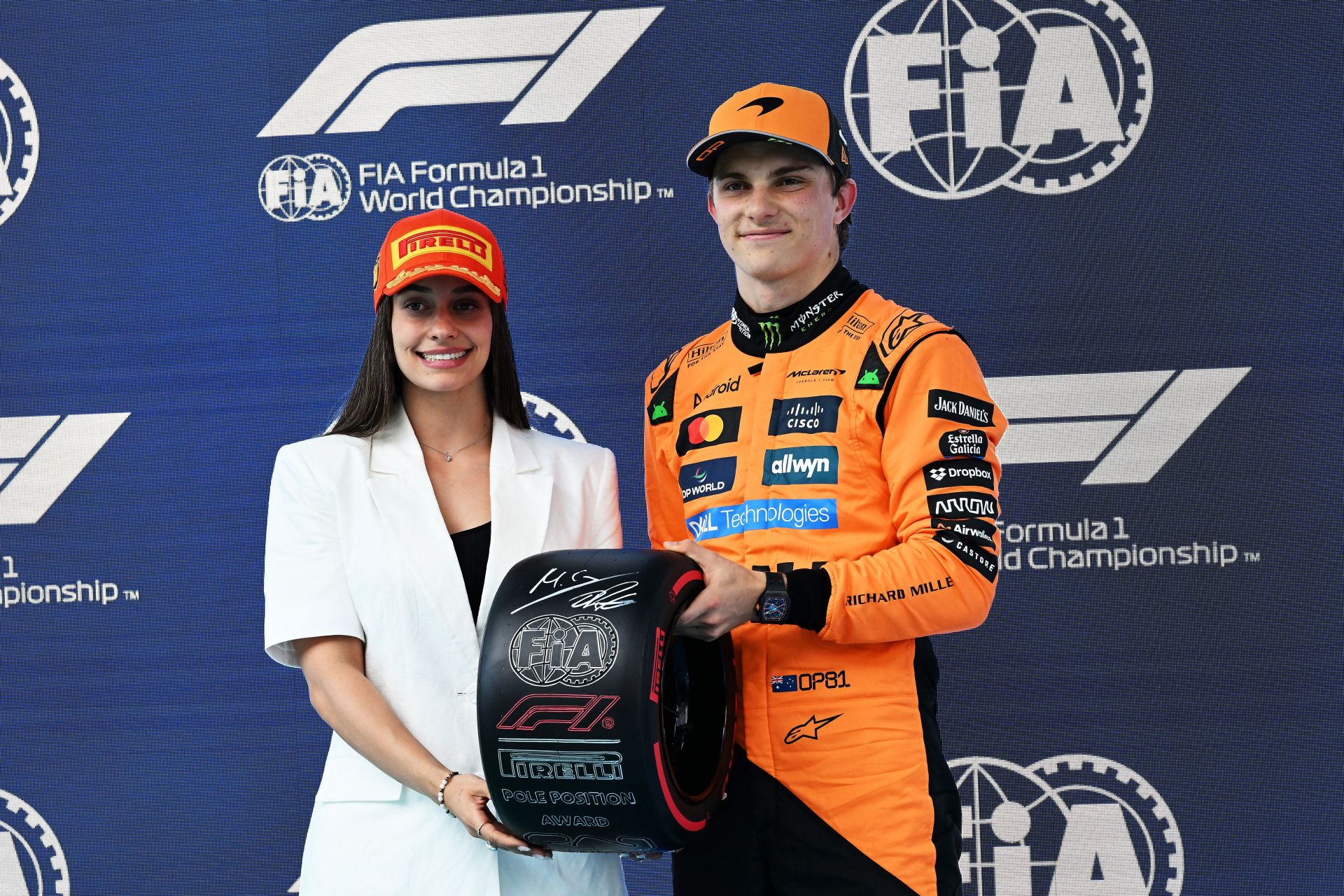 Oscar Piastri shares 3-word post on social media after securing pole position for the F1 Spanish GP