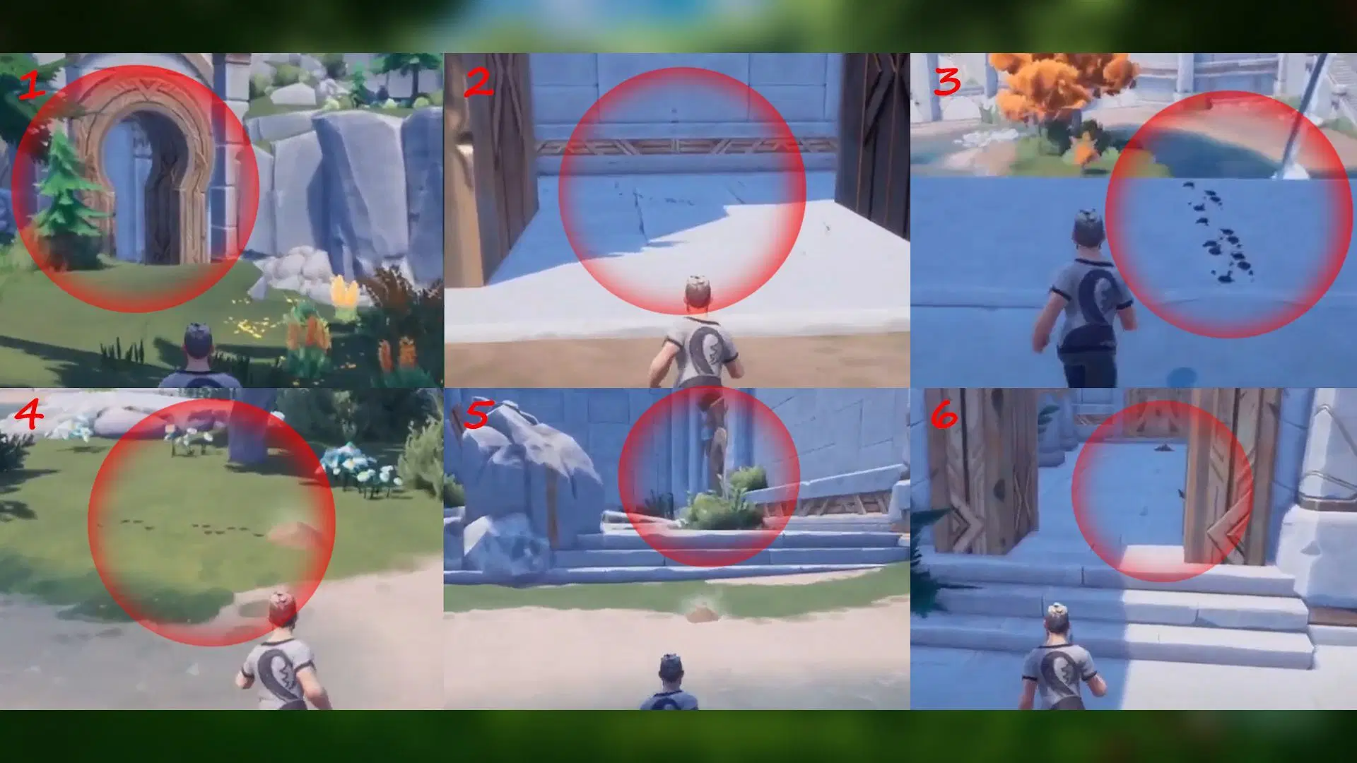 The location is tricky to navigate, make sure to follow the angle of the footprints (Image via Singularity 6)