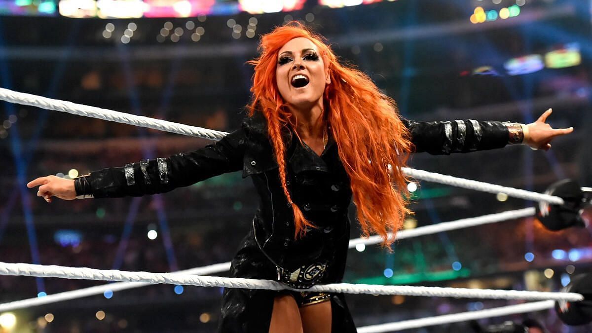 The star went to WrestleMania (Credit: WWE.com)