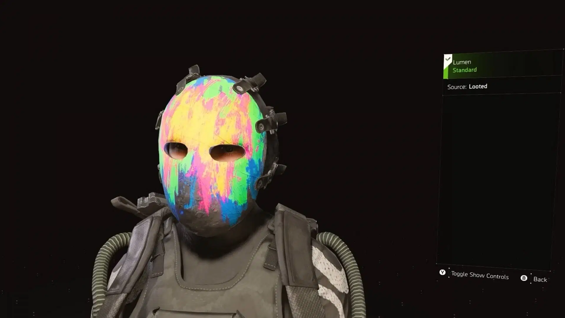 Lumen Mask in The Division 2 (Image via Ubisoft) 