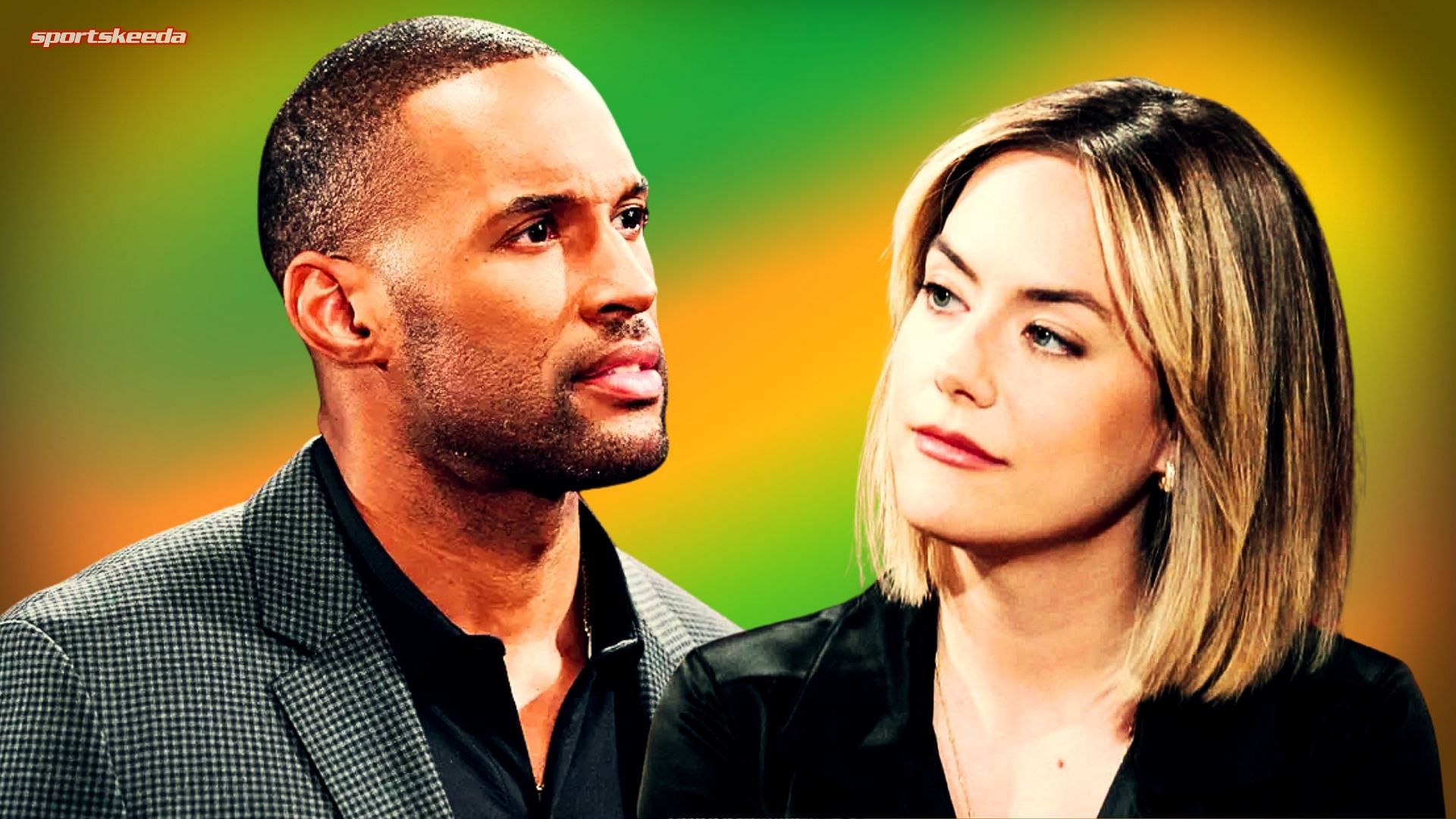 Carter and Hope on The Bold and The Beautiful (Custom edit by Sportskeeda, Original Image [CBS])