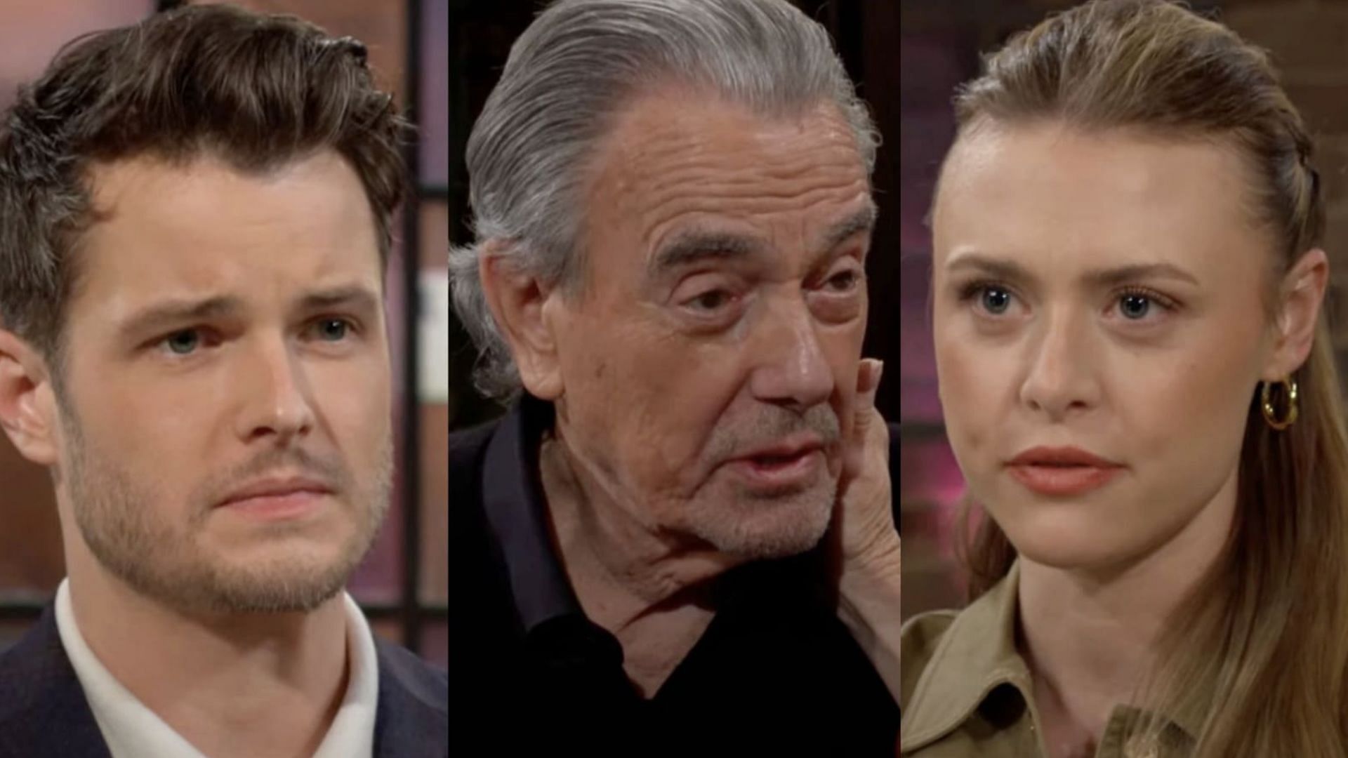 Kyle, Victor and Claire (Image via Youtube / Y&amp;R INSIDER)