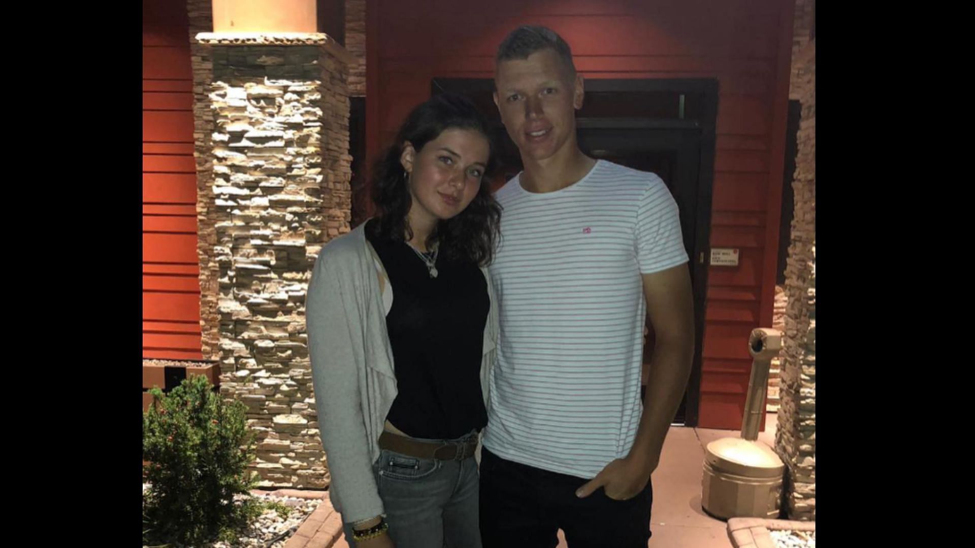 Matthias Schmid with Nora Worlke - Source - via @matt_schmd on Instagram