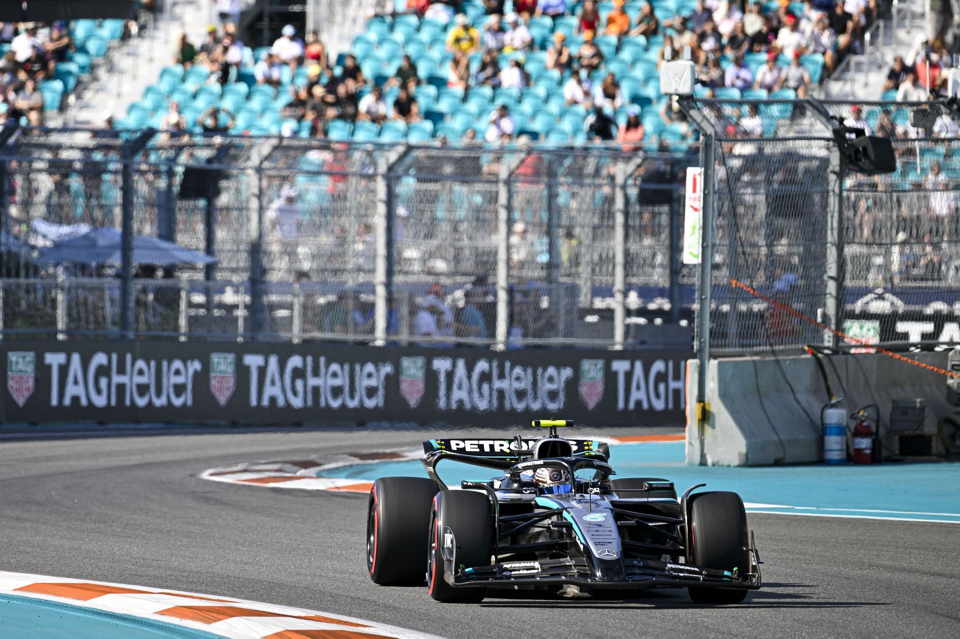 Kimi Antonelli (12) of Italy Mercedes AMG Petronas F1 Team at Miami GP - Source: Getty