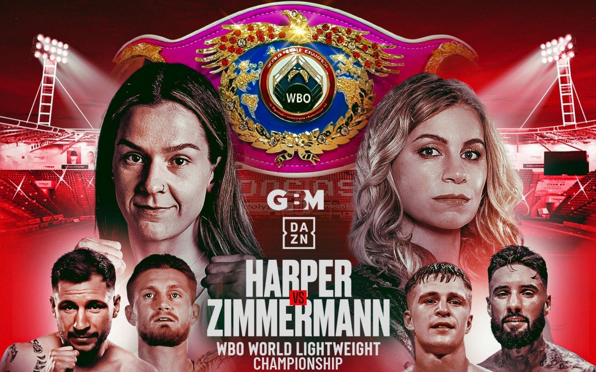 Full results for Terri Harper vs. Natalie Zimmerman [Image courtesy: @gbm_sports on X]