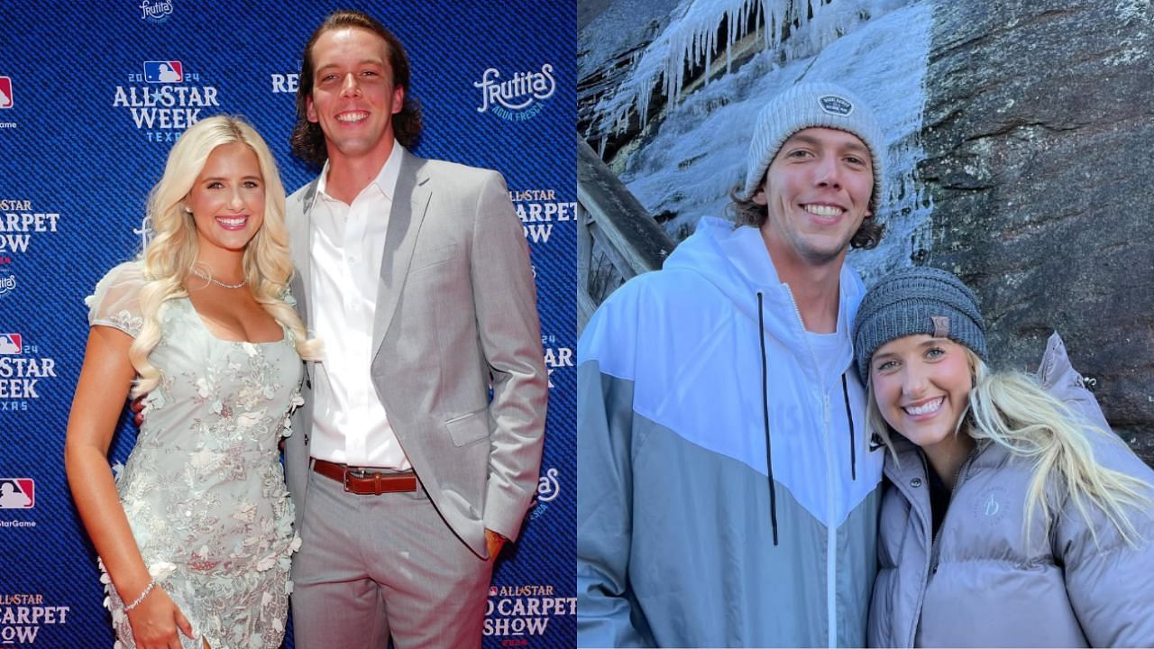 Mariners pitcher Logan Gilbert with wife Aviles (logangilbert22/Instagram)