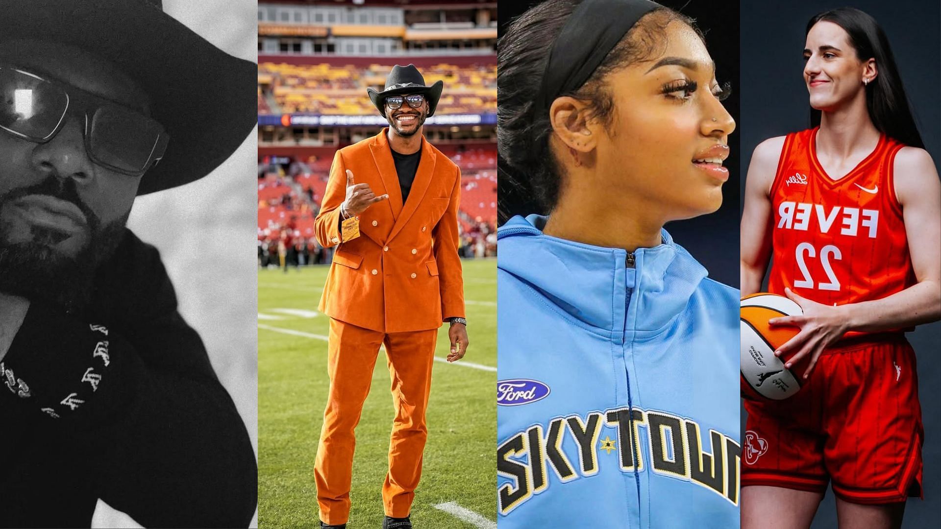 Dez Bryant x RG III x Angle Reese x Caitlin Clark