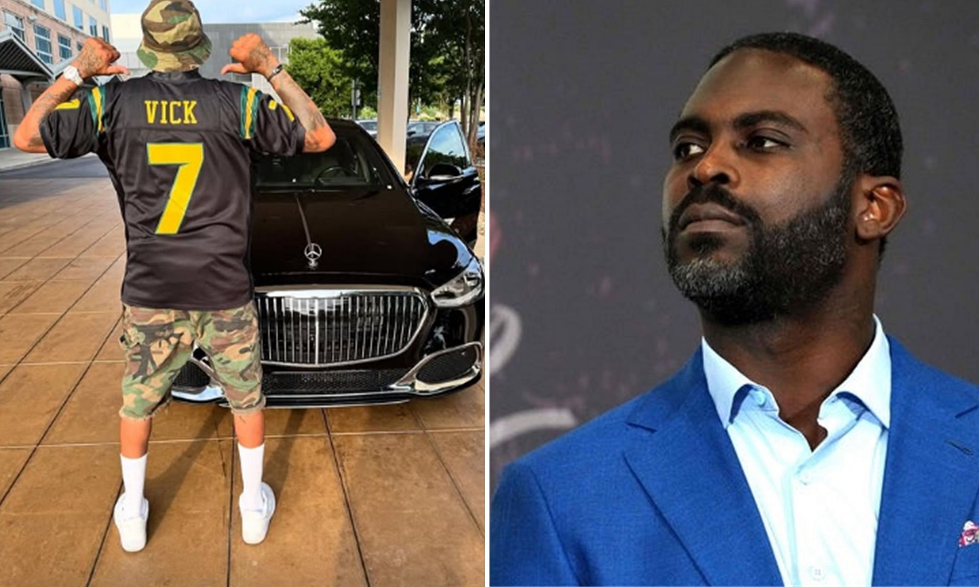 Hall of Famer Michael Vick. (Image credit: Imagn &amp; Vick