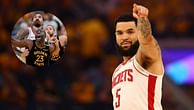 "Gonna play him until he dies out there": Fred VanVleet praises $25,200,000 'caveman' for roughing up Draymond Green and Co.