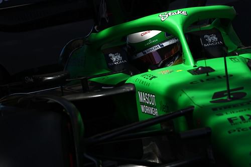 Gabriel Bortoleto (5) during the F1 Grand Prix of Monaco practice in Monte-Carlo. Source: Getty