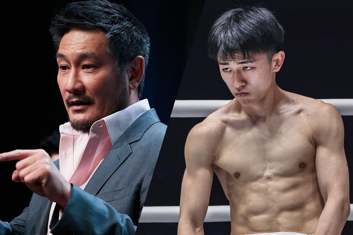 Chatri Sityodtong and Nadaka Yoshinari - Photo by ONE Championship