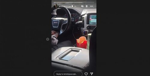 Kyle Juszczyk's wife Kristin battles McDonald’s fries temptation in 