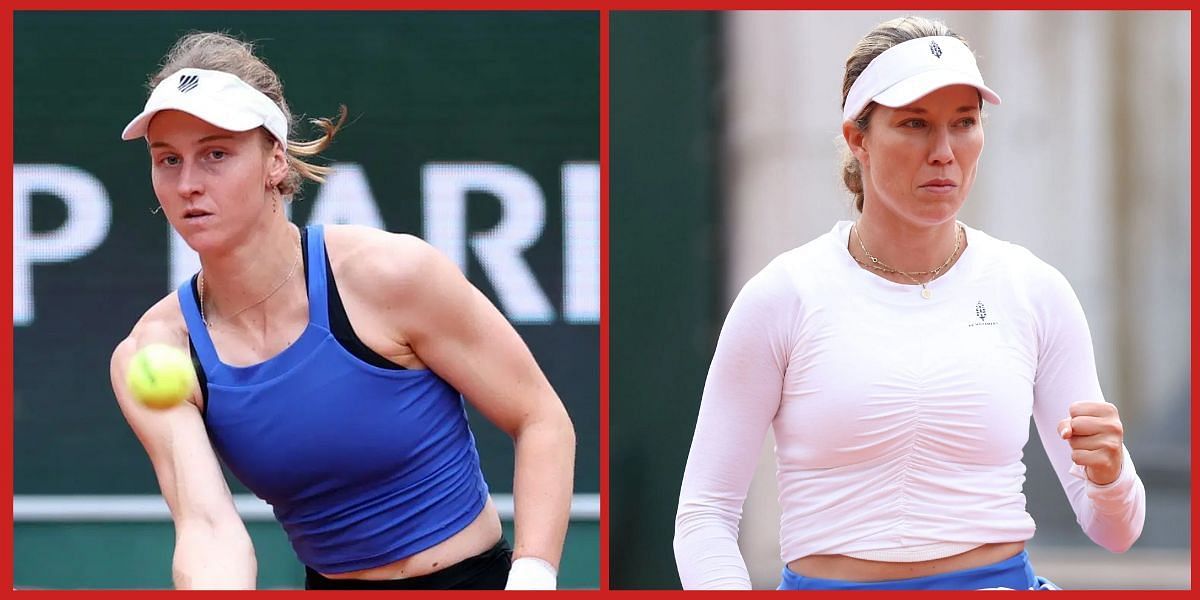  Liudmila Samsonova and Danielle Collins (Source: Getty)
