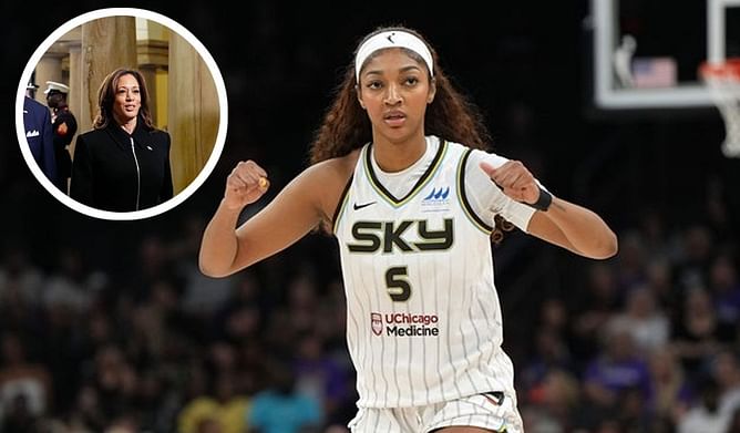 Michael Jordan's ex-teammate Etan Thomas notes the backlash Angel Reese faces feels familiar to Kamala Harris' political battles