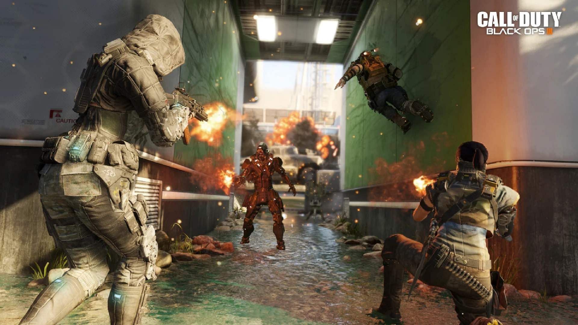 Wall running glitch in Black Ops 6 (Image via Activision)