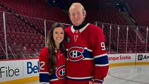 Patrik Laine’s fiancee Jordan turns heads in gorgeous Aria Linen vest at Jeux Urbains red carpet event in Montreal