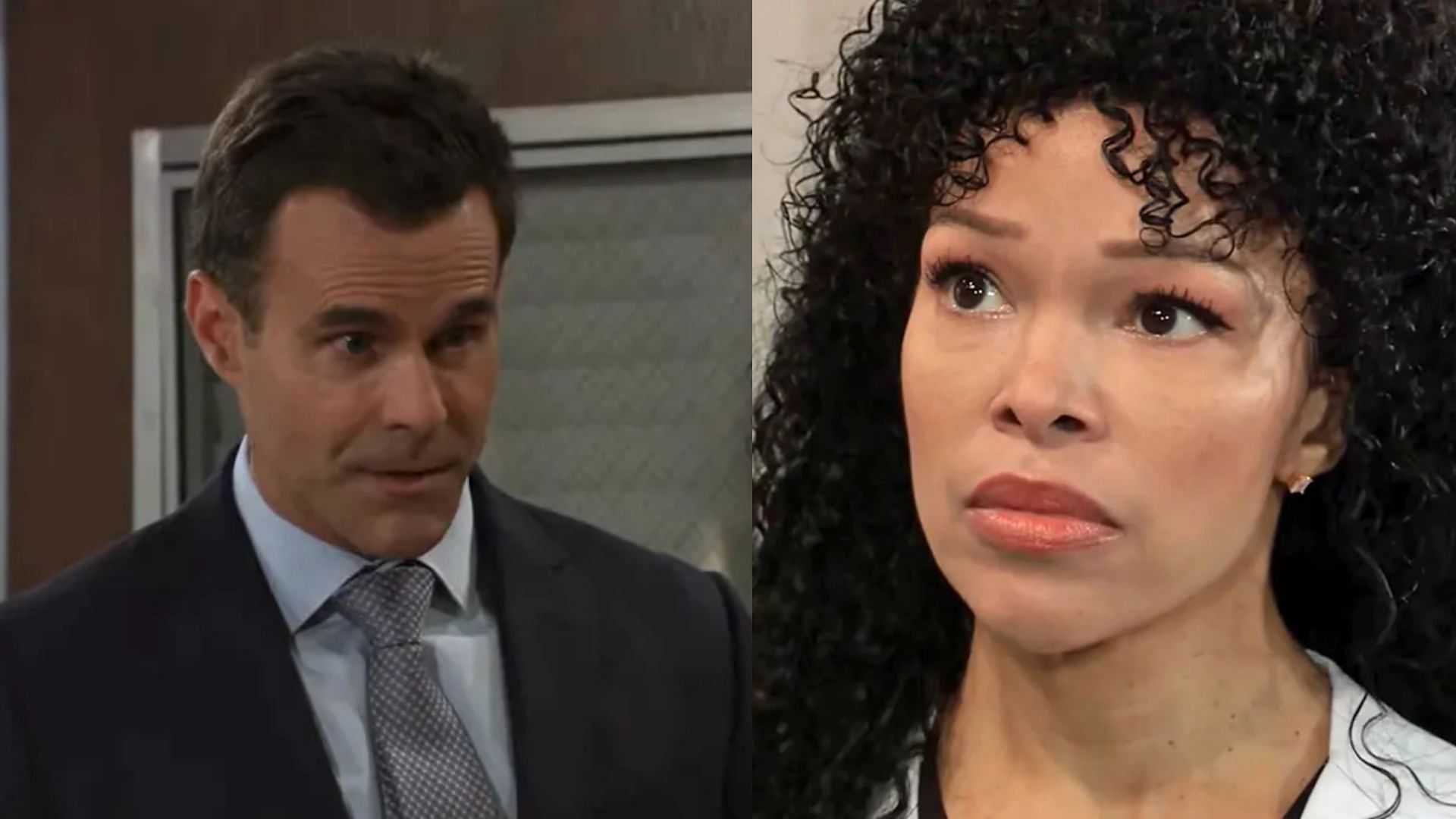 Drew and Portia from General Hospital (Image via ABC Network) 